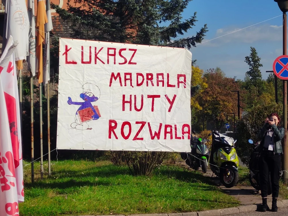 Pikieta pod Hutą Pokój 1