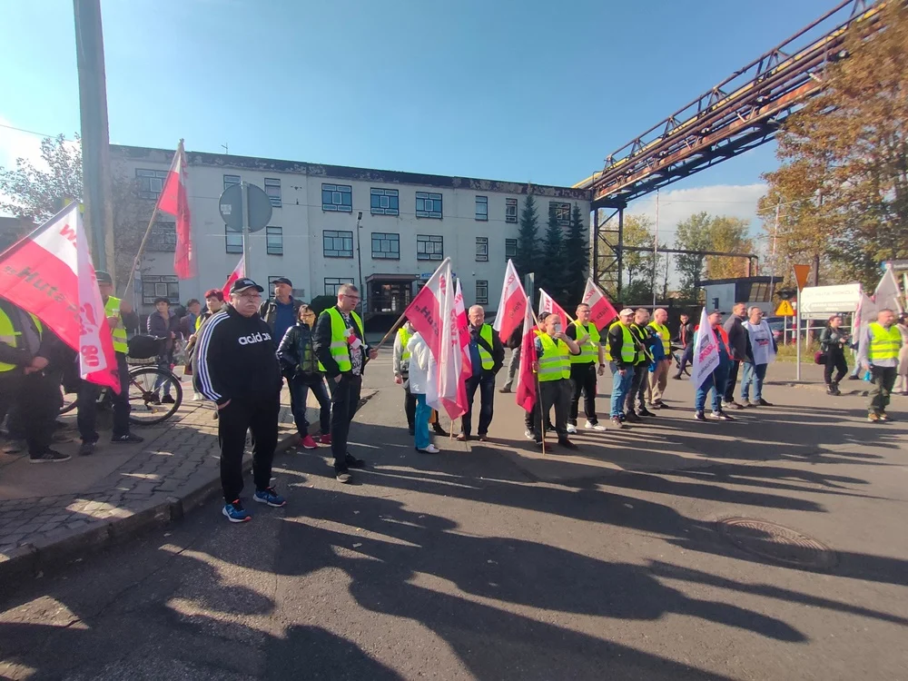 Pikieta pod Hutą Pokój 3