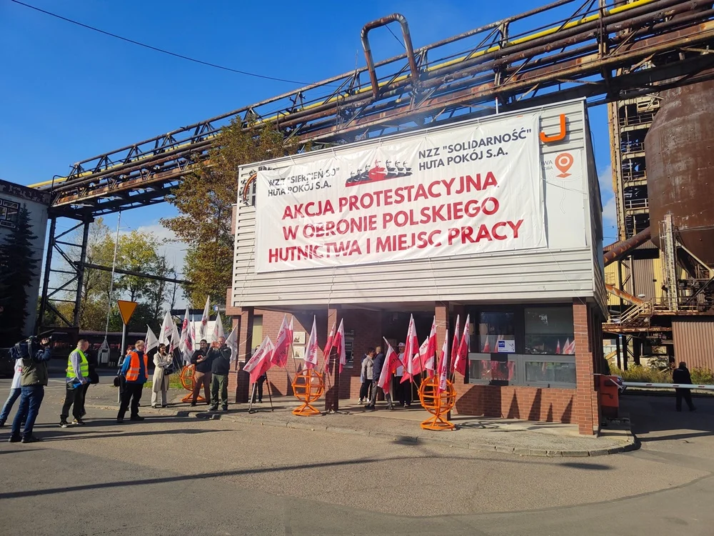 Pikieta pod Hutą Pokój 4