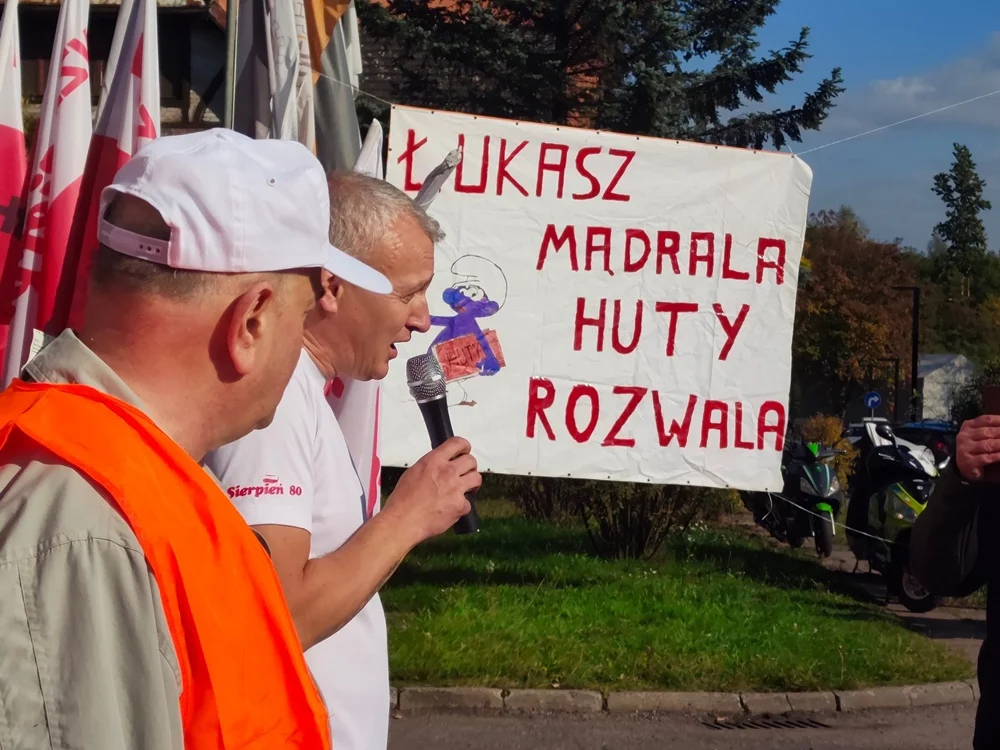 Pikieta pod Hutą Pokój 7