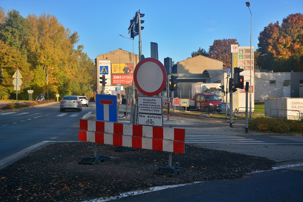 Remont ulicy Czarnoleśnej 1