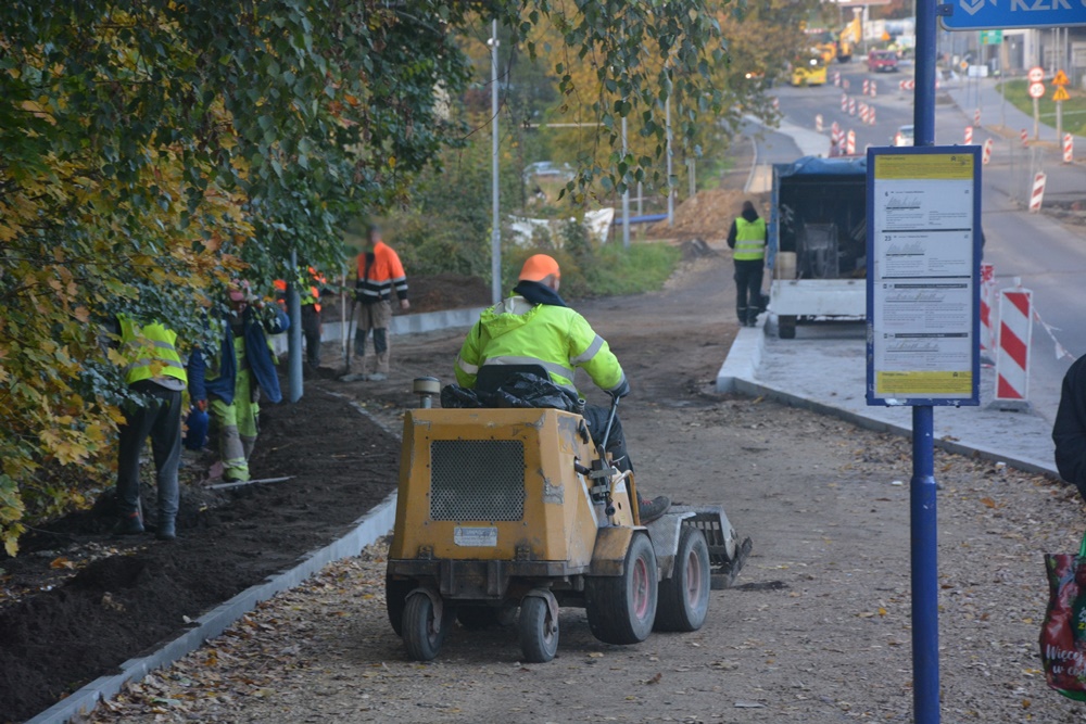 Remont ulicy Czarnoleśnej 10
