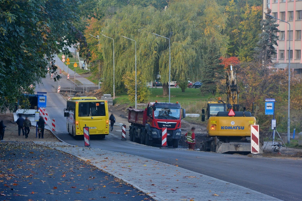 Remont ulicy Czarnoleśnej 14