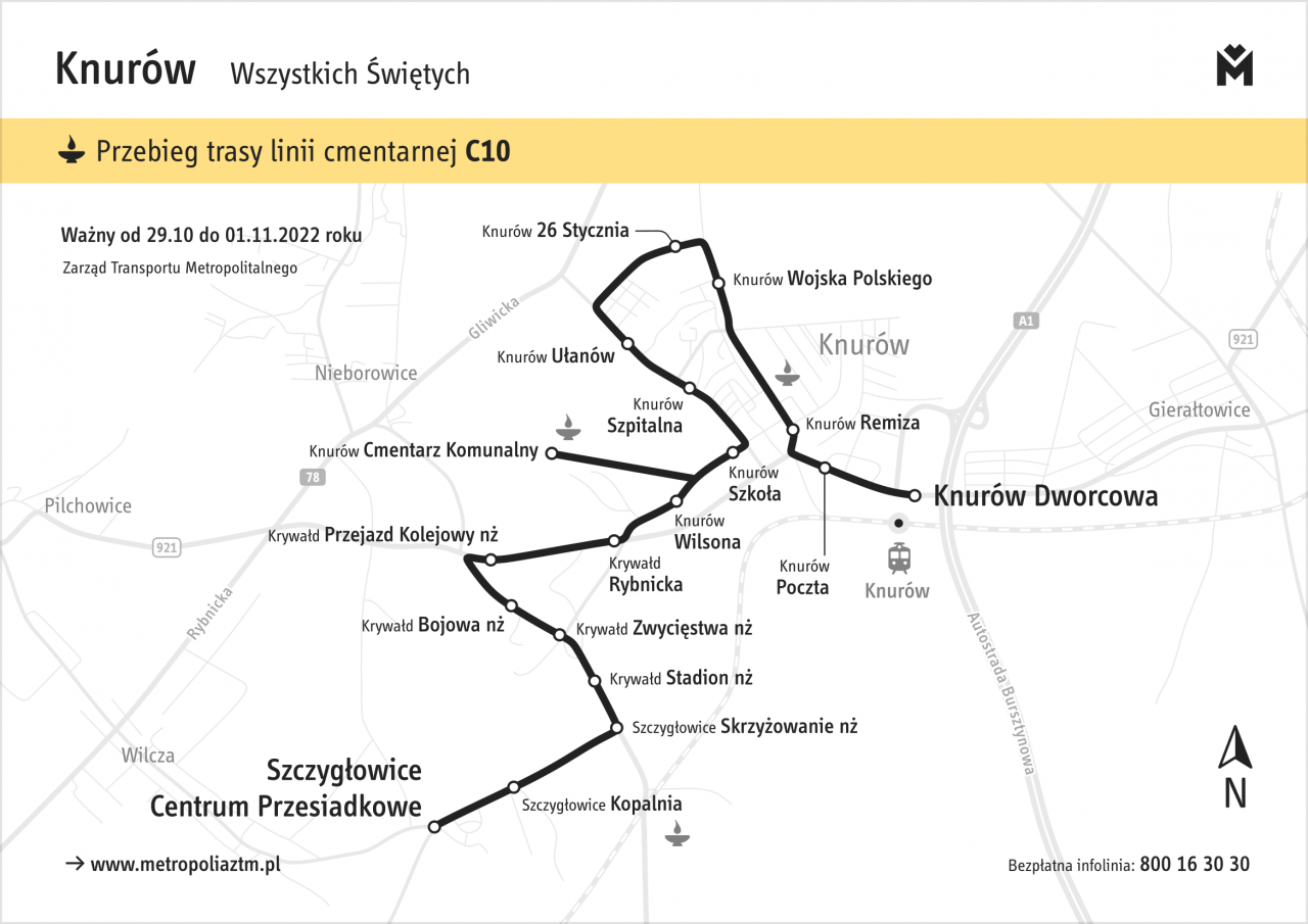 Bezpłatna komunikacja publiczna i uruchomienie linii specjalnych na Wszystkich Świętych 5