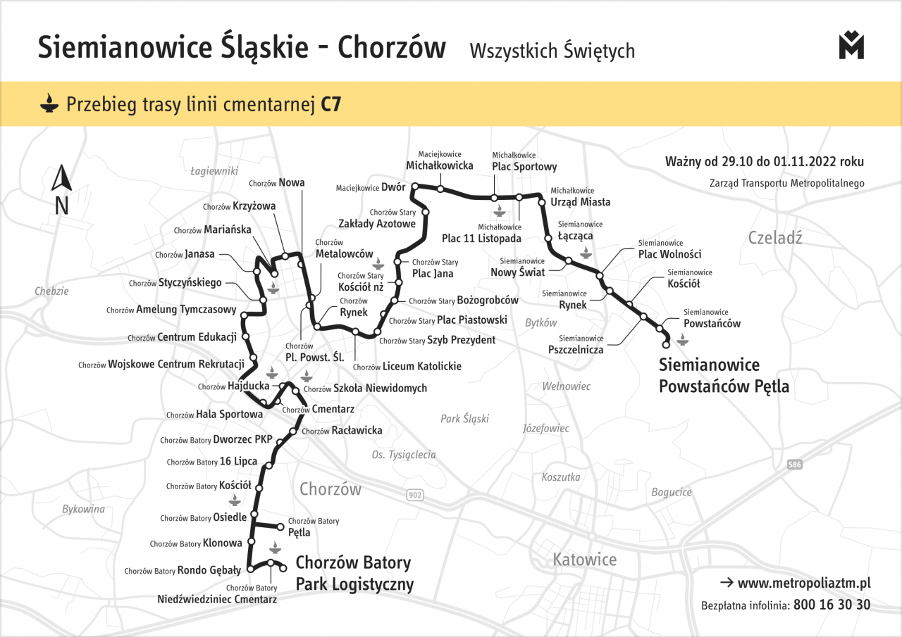 Bezpłatna komunikacja publiczna i uruchomienie linii specjalnych na Wszystkich Świętych 8