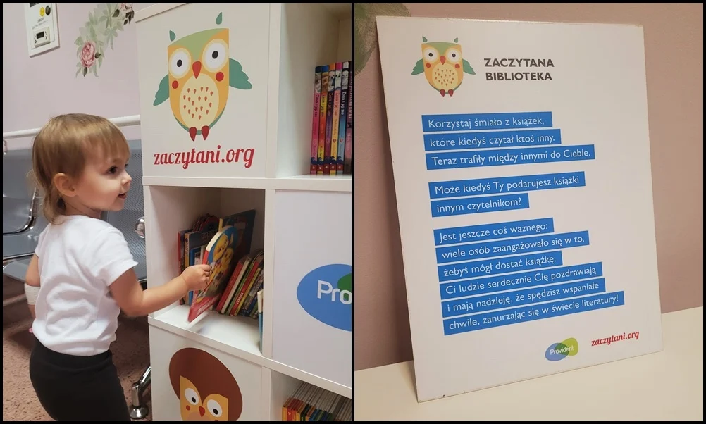 Zaczytana Biblioteka już jest na Oddziale Pediatrycznym rudzkiego szpitala