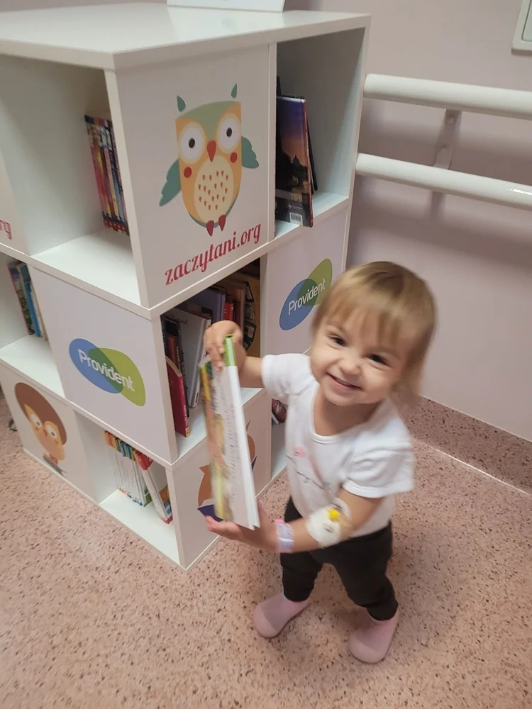 Zaczytana Biblioteka już jest na Oddziale Pediatrycznym rudzkiego szpitala