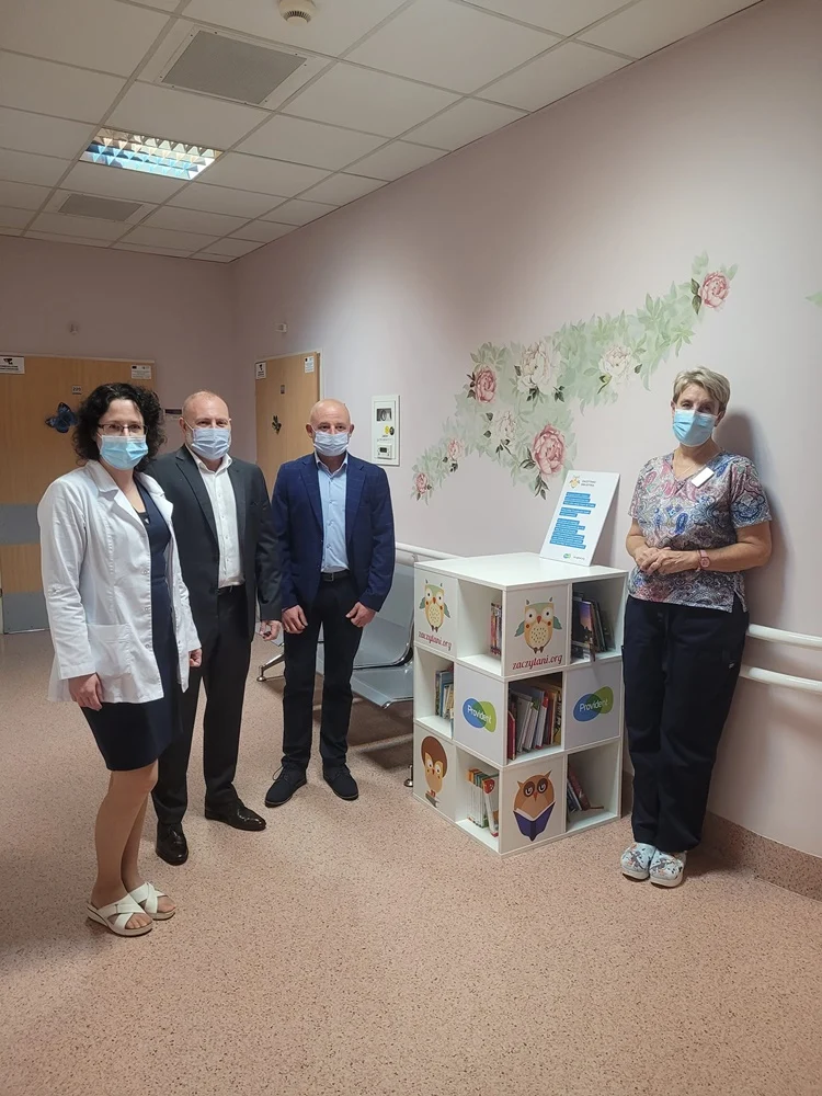 Zaczytana Biblioteka już jest na Oddziale Pediatrycznym rudzkiego szpitala