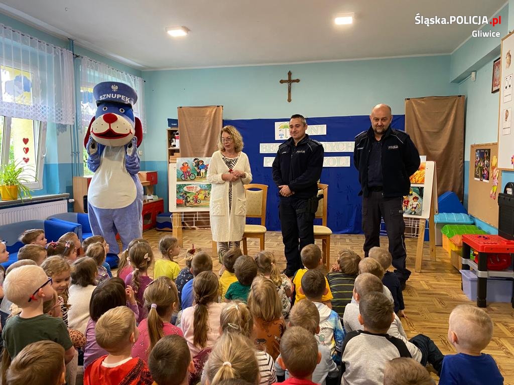Pyskowiccy policjanci też działają na polu profilaktyki