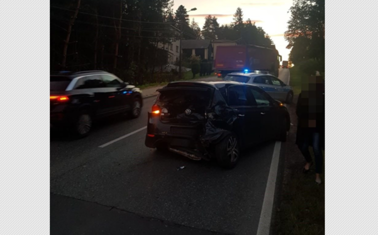 22 punkty karne i 4,5 tys. mandatu dla sprawcy kolizji drogowej