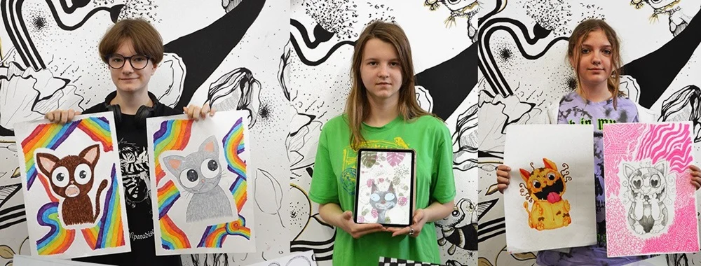 Wernisaż wystawy kursantów kreARTywni_ w WCK