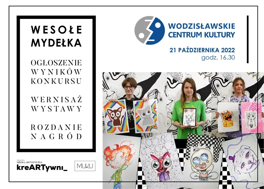 Wernisaż wystawy kursantów kreARTywni_ w WCK