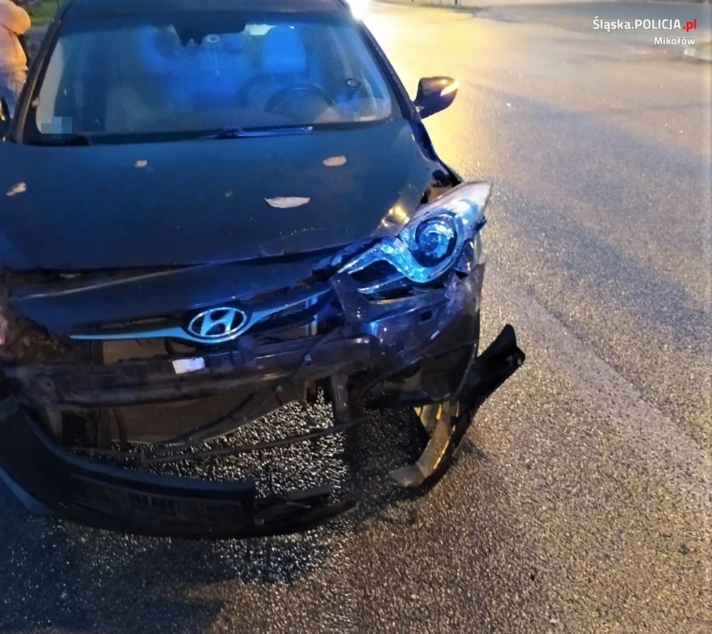 Uszkodzona karoseria, 1500 zł mandatu i 15 punktów karnych