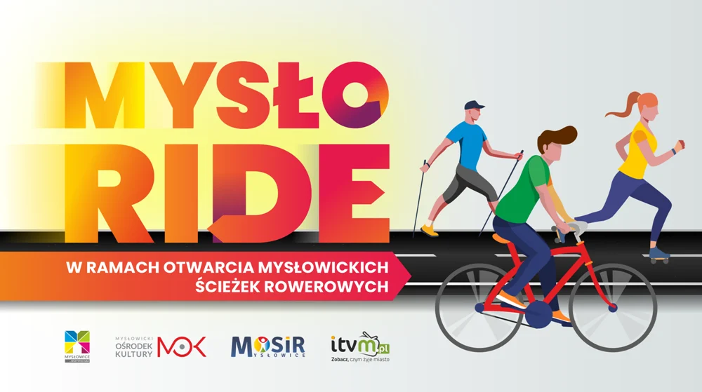 MYSŁO RIDE oficjalnym otwarciem budowy I etapu ścieżek rowerowych