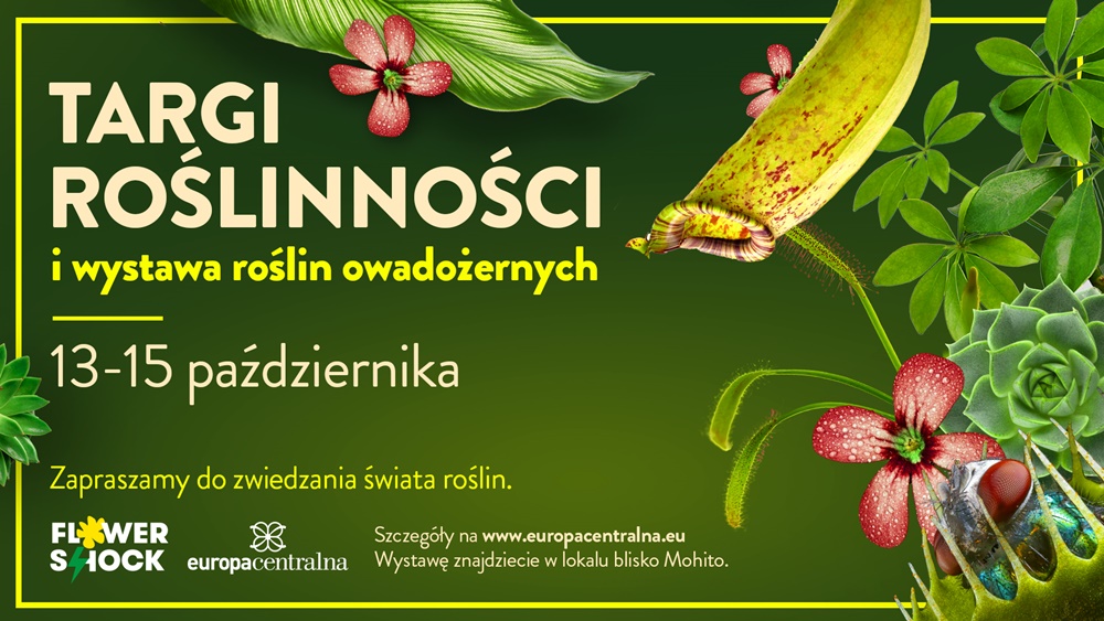 Największa na świecie Wystawa Gigantów Owadożernych otwarta w Europie Centralnej