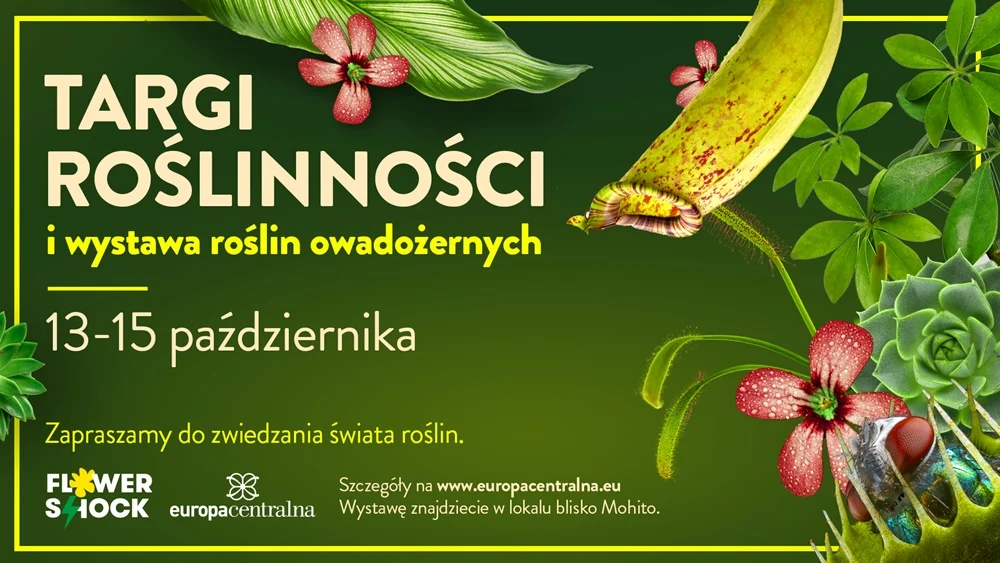 Największa na świecie Wystawa Gigantów Owadożernych otwarta w Europie Centralnej