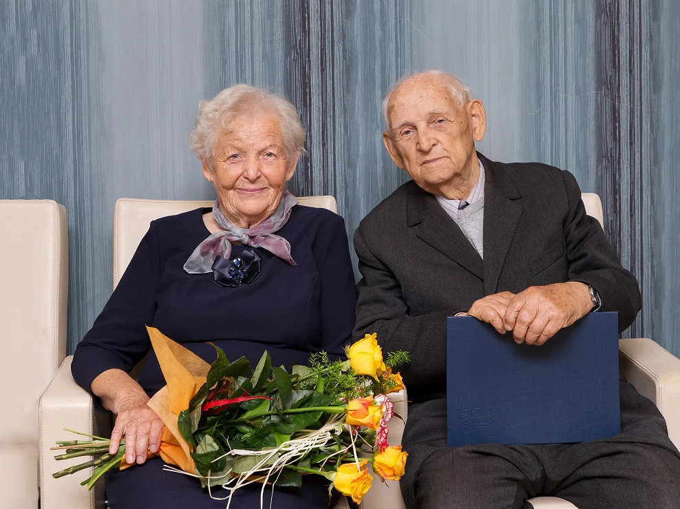 Kamienna rocznica ślubu mieszkańców Gliwic. Są małżeństwem od 70 lat!