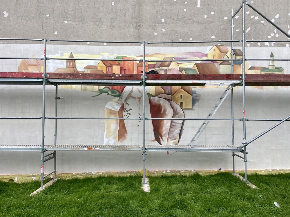 Skwer Spotkania - nowe miejsce na mapie Bytomia poświęcone Brunonowi Schulzowi