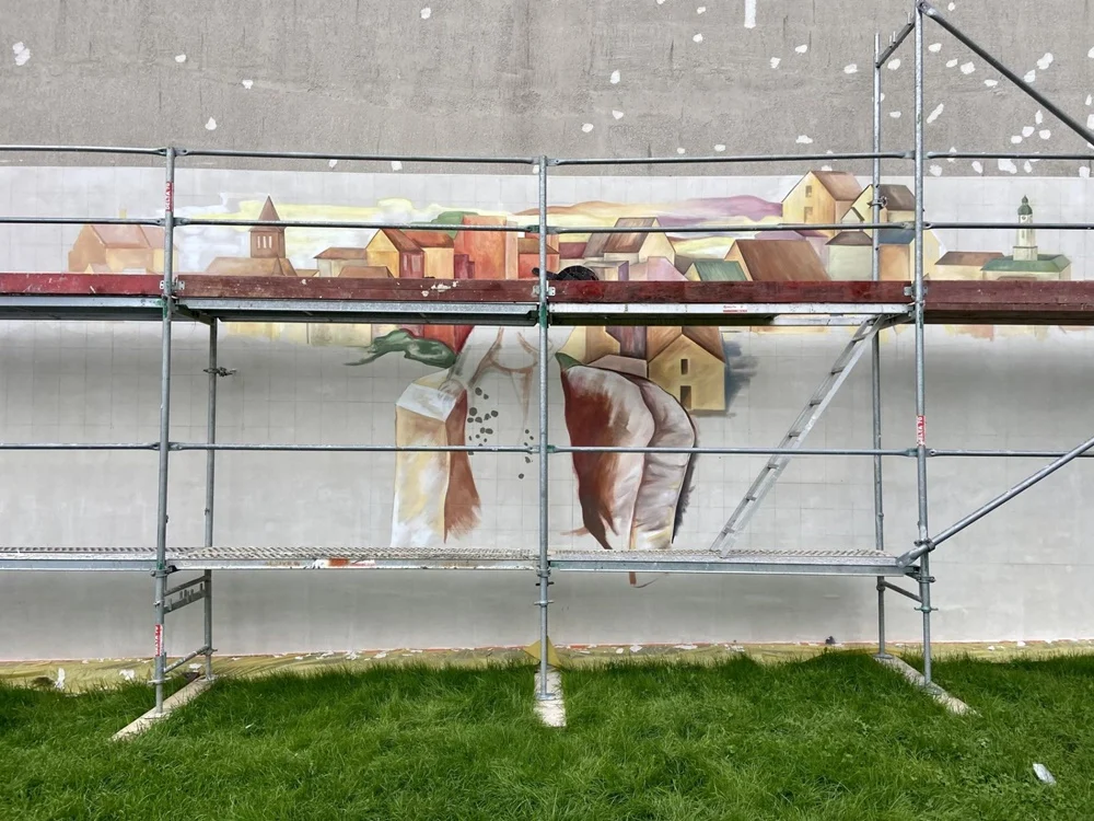 Skwer Spotkania - nowe miejsce na mapie Bytomia poświęcone Brunonowi Schulzowi