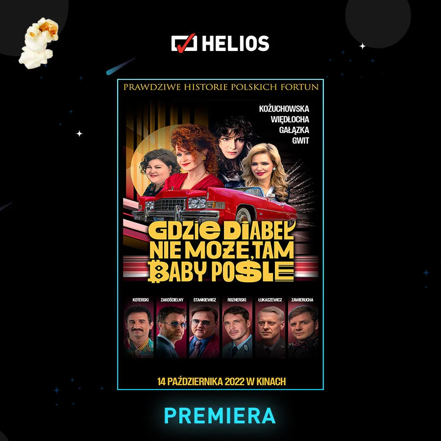 Kina Helios zapraszają na ekscytujące seanse