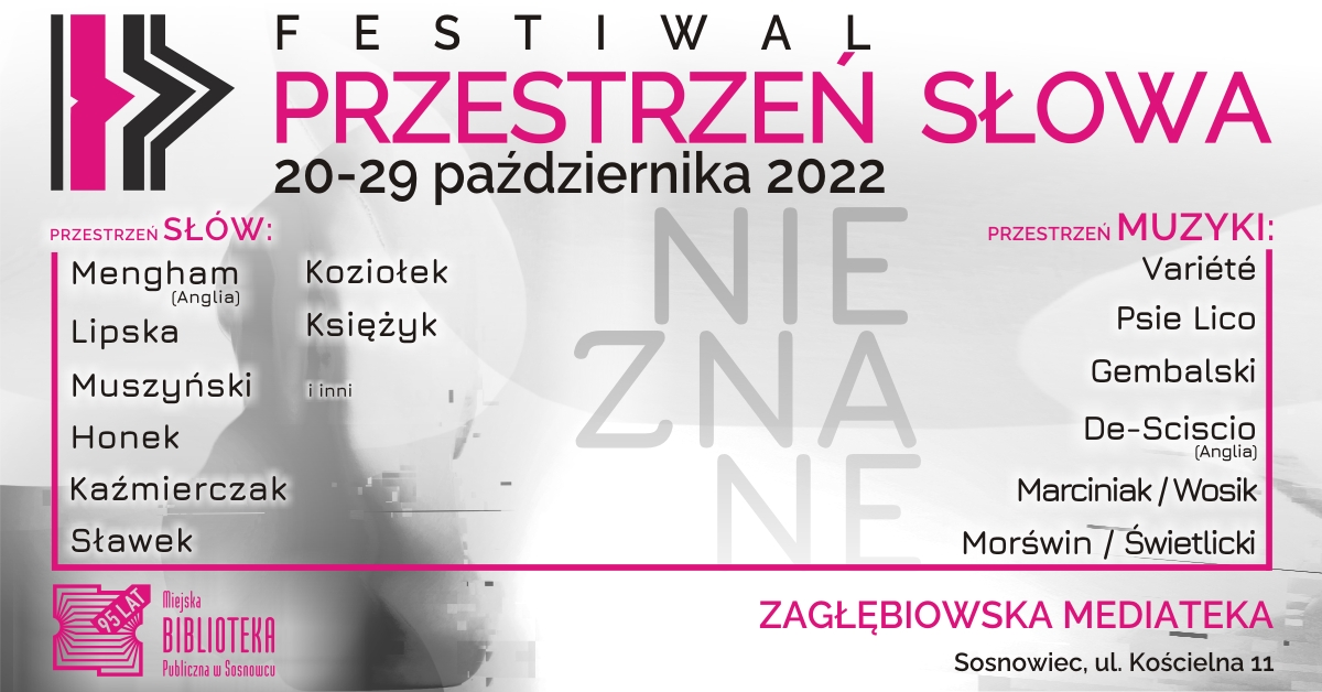 Festiwal Przestrzeń Słowa. Przed nami 7 wyjątkowych wieczorów! [PROGRAM]