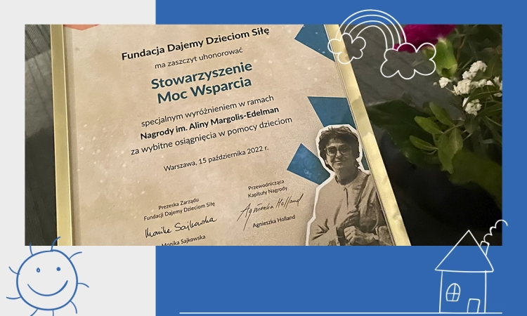 Sosnowieckie Stowarzyszenie Moc Wsparcia z prestiżowym wyróżnieniem