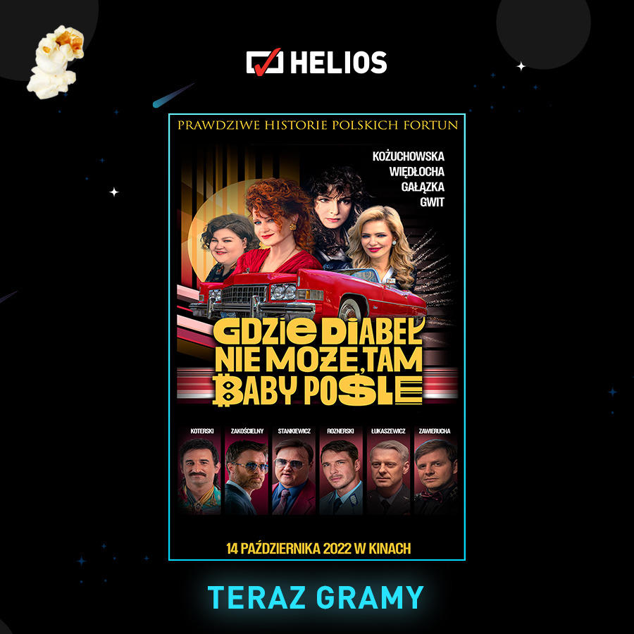 Jesienny repertuar Helios pełen gwiazd!