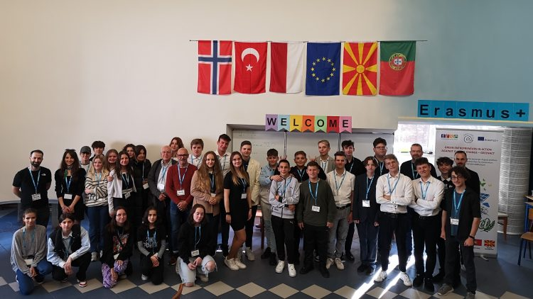 Do Sosnowca przyjechali uczniowie i nauczyciele ze szkół partnerskich