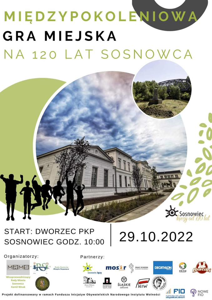 Międzypokoleniowa Gra Miejska na 120 lat Sosnowca