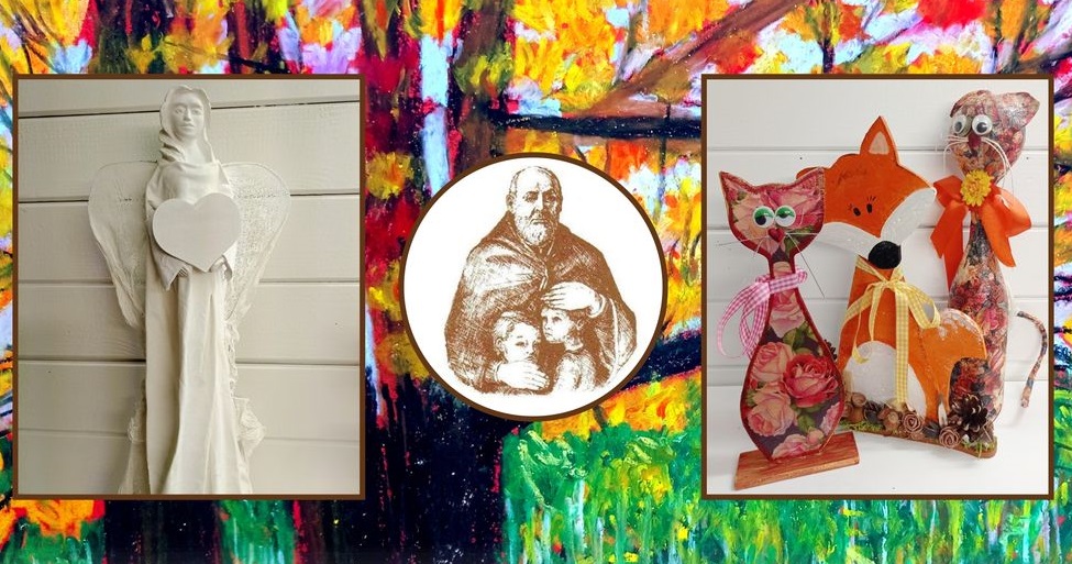 Wernisaż wystawy i kiermasz prac plastycznych uczestników Warsztatu Terapii Zajęciowej