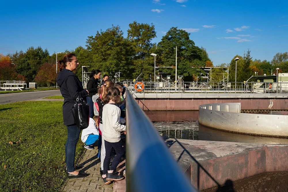 Piknik na terenie oczyszczalni ścieków? Czemu nie!