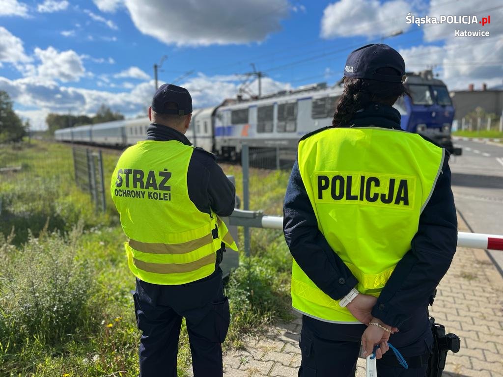 Policyjna akcja "Zapory Życia", czyli bezpieczne przejazdy kolejowe