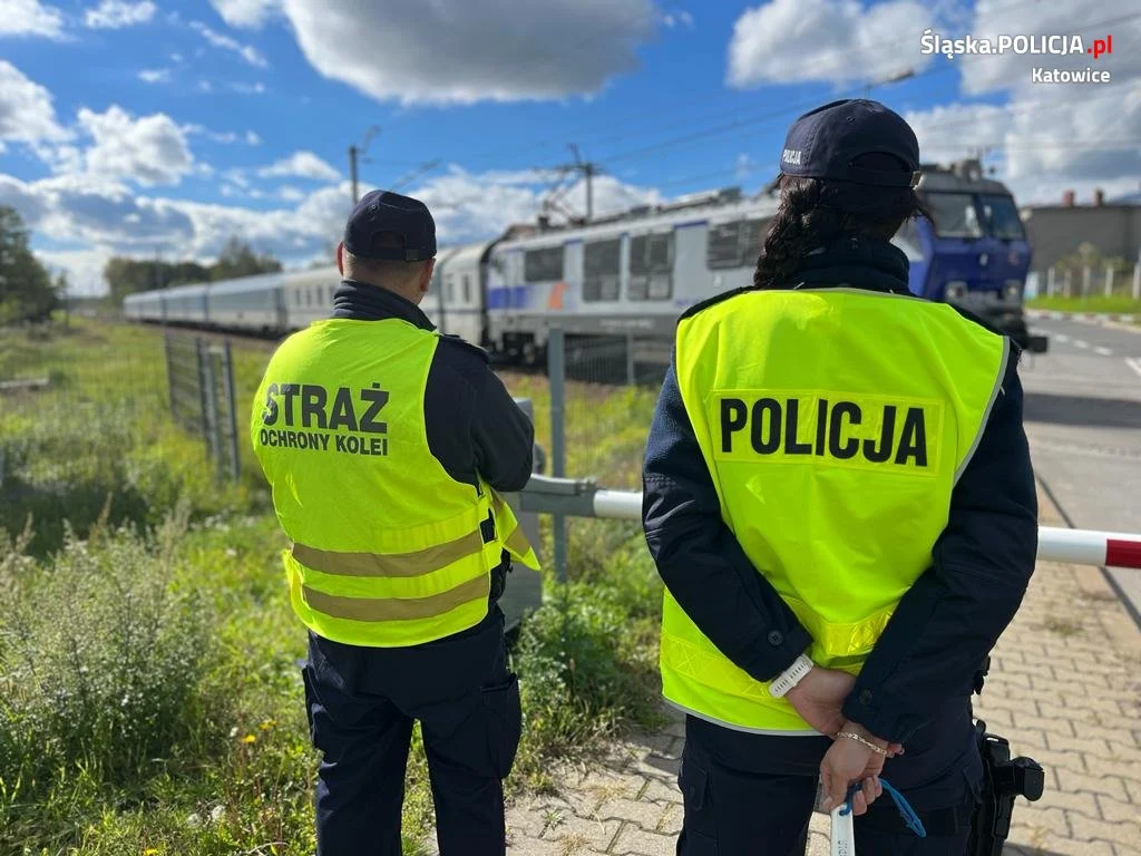 Policyjna akcja "Zapory Życia", czyli bezpieczne przejazdy kolejowe
