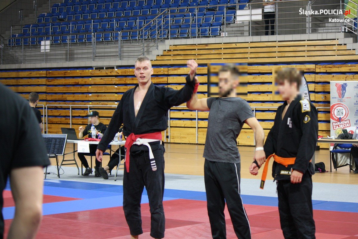 Srebrny medal dla policjanta z Katowic