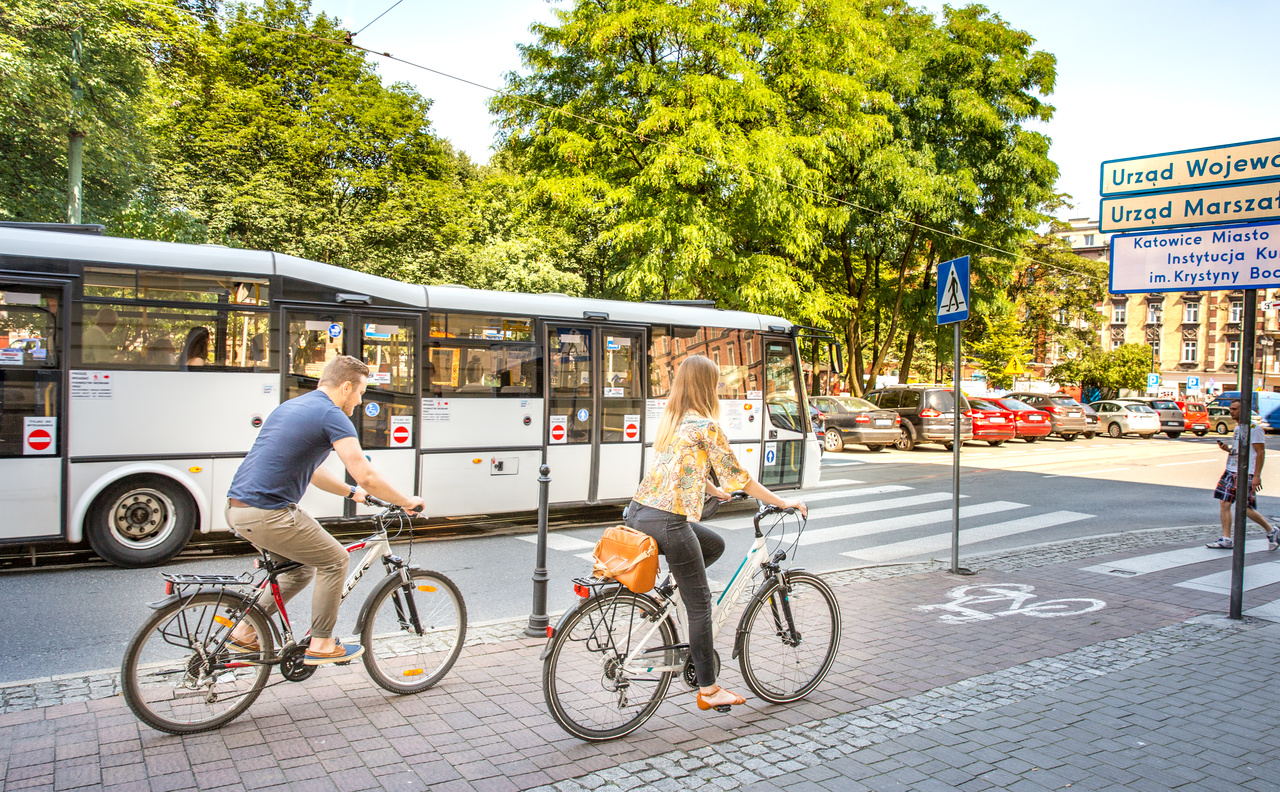 Katowickie rowery miejskie coraz bardziej popularne