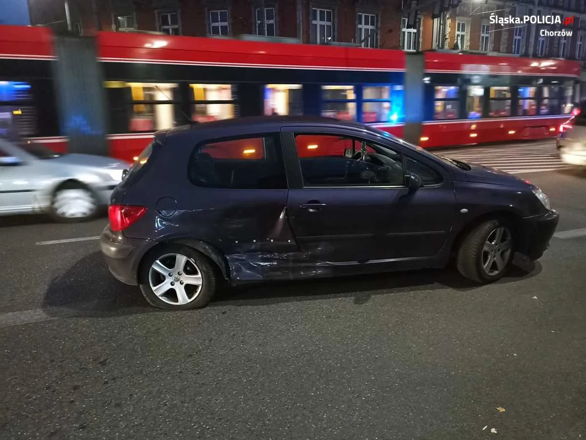 48-letnia świętochłowiczanka doprowadziła do groźnego wypadku w Chorzowie