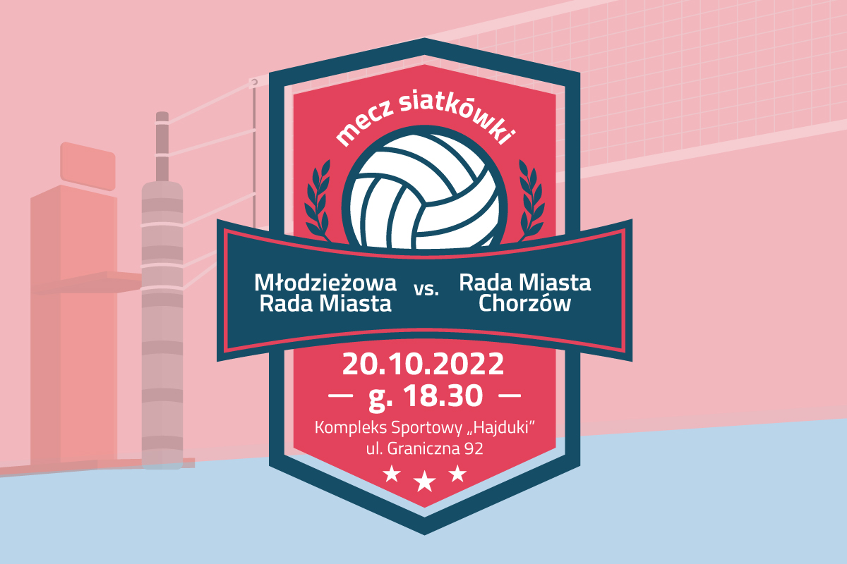 Młodzieżowa Rada Miasta rozegra mecz siatkówki z Radą Miasta