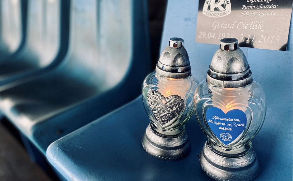 Ruch Chorzów wypuścił okolicznościowe znicze. Wielki Ruch zachęca do odwiedzin grobów