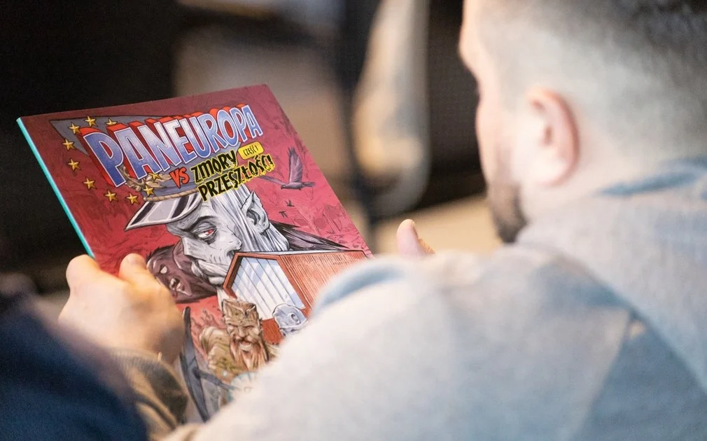 Chorzów jednym z miejsc akcji komiksu „Paneuropa vs. Zmory Przeszłości”