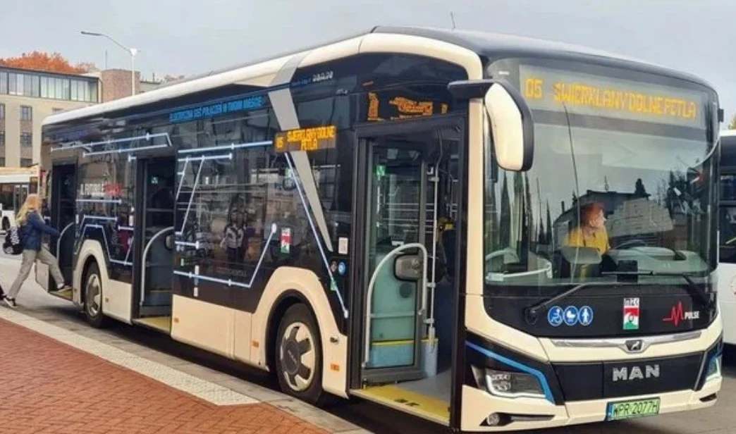 Elektryczny autobus testowany w Żorach