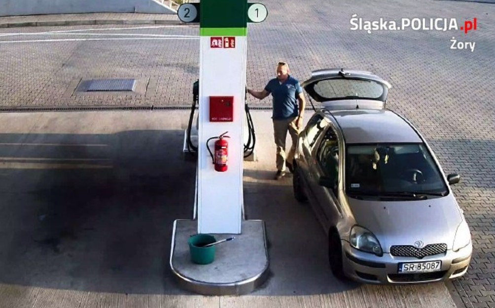 Ukradł paliwo na stacji benzynowej. Rozpoznajesz go?