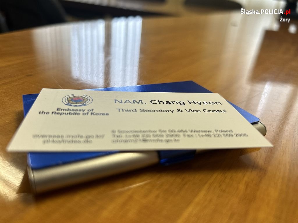 Współpraca i bezpieczeństwo. Wicekonsul Ambasady Republiki Korei w Polsce odwiedził Żory