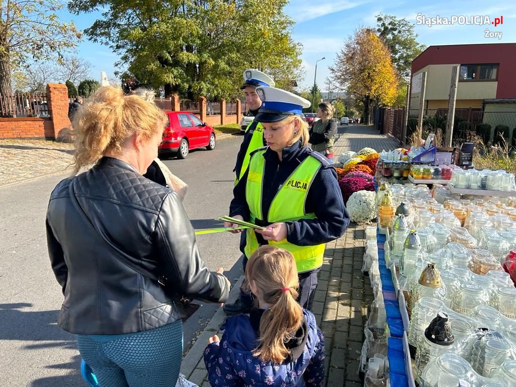 Żory: Wzmożone policyjne działania pn. "Wszystkich Świętych"