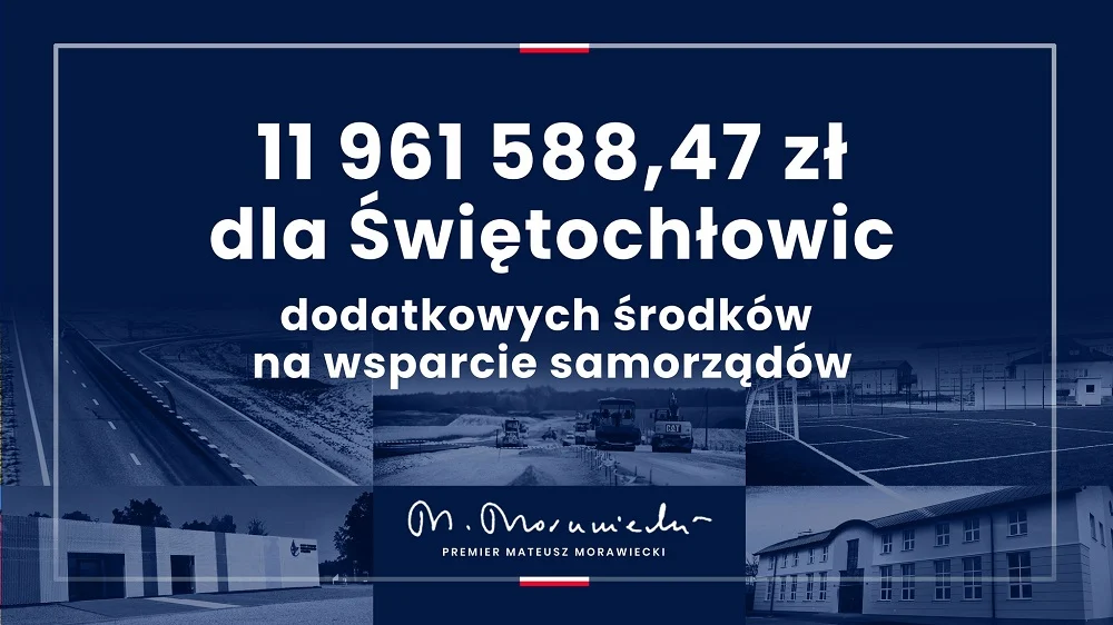Prawie 12 milionów złotych rządowego dofinansowania dla Świętochłowic