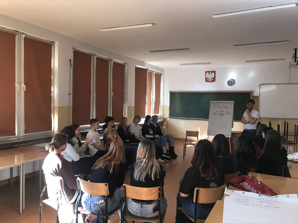 Mediacje w edukacji w I LO