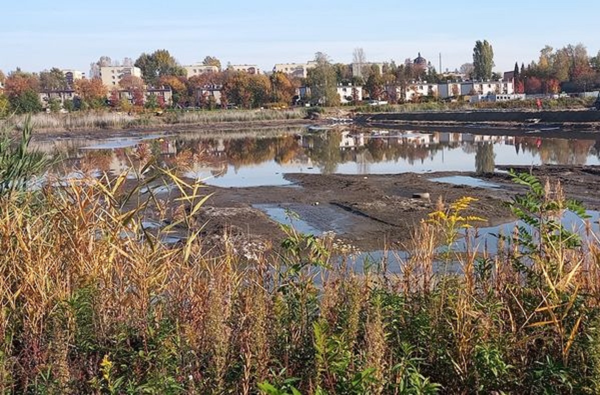 Przestrzeń sportowo-rekreacyjna już za rok? Aktualny postęp prac na stawie Kalina
