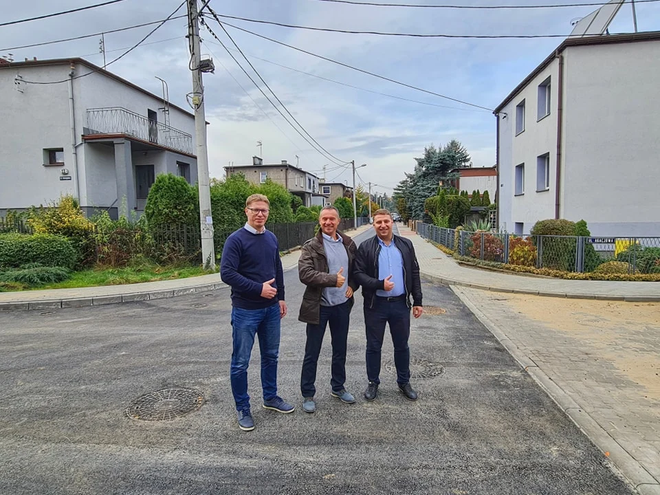 Ulica Topolowa oddana do użytku po remoncie