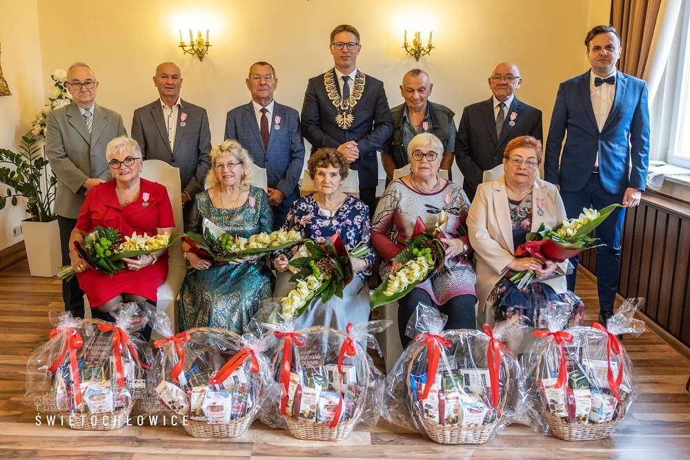 Mieszkańcy Świętochłowic świętowali Złote Gody 