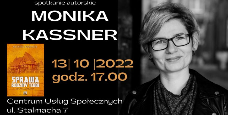 Biblioteka zaprasza na spotkanie autorskie z Moniką Kassner
