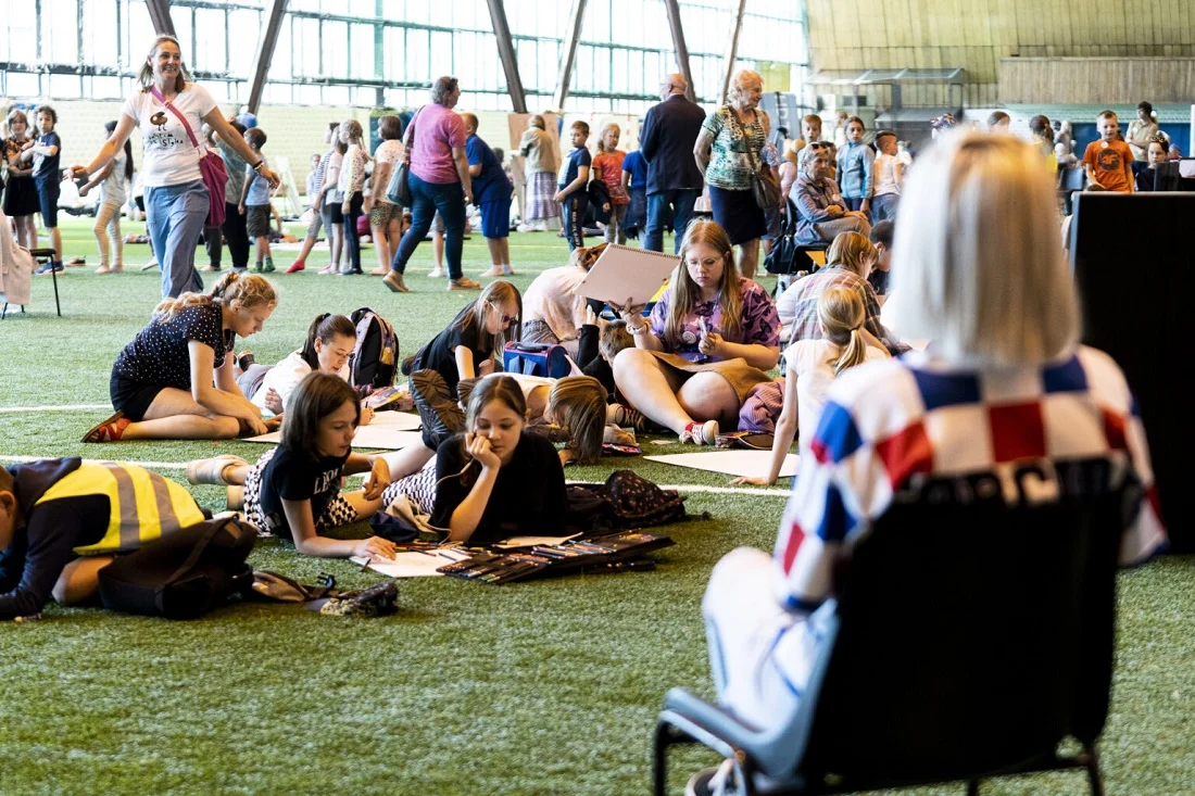 Wernisaż wystawy prac powstałych w ramach 25. Międzynarodowego Festiwalu Rysowania